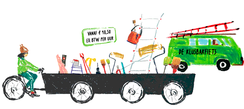 allround klusbedrijf de Klusbakfiets